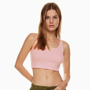 Aritzia TNA Notch Neck Waffle Tank
